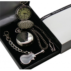 Bob Dylan Pocket Watch and Glass Guitar Keyring Bob Dylan Pocket Watch and Glass Guitar Keyring